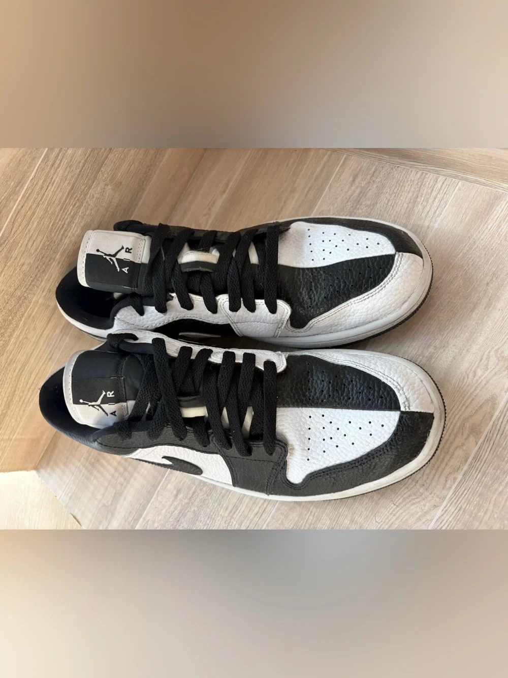 Nike Air Jordan 1 Low SE Homage White Black Split Shoes DR0502-101 Women's 10.5 - Picture 2 of 14